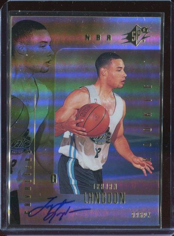1.11 Trajan Langdon 1999 Upper Deck SPx  101  250/2500