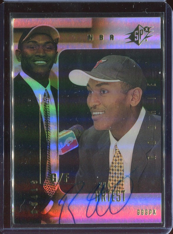 1.16 Metta World Peace 1999 Upper Deck SPx  106  2032/2500