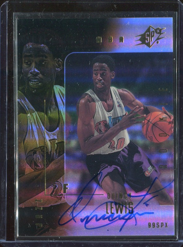 1.19 Quincy Lewis 1999 Upper Deck SPx  109  216/2500