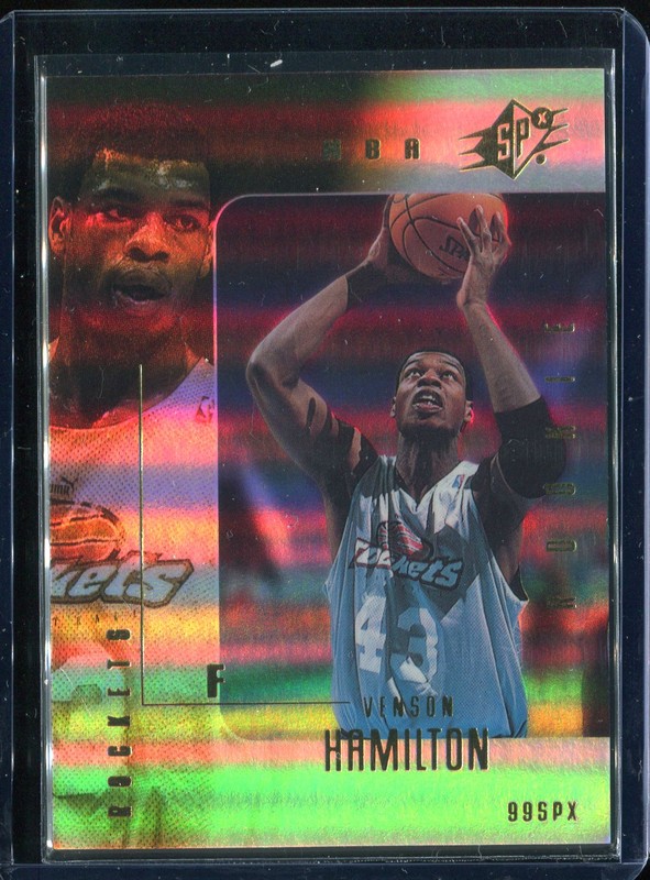 2.21 Venson Hamilton 1999 Upper Deck SPx  102  2615/3500