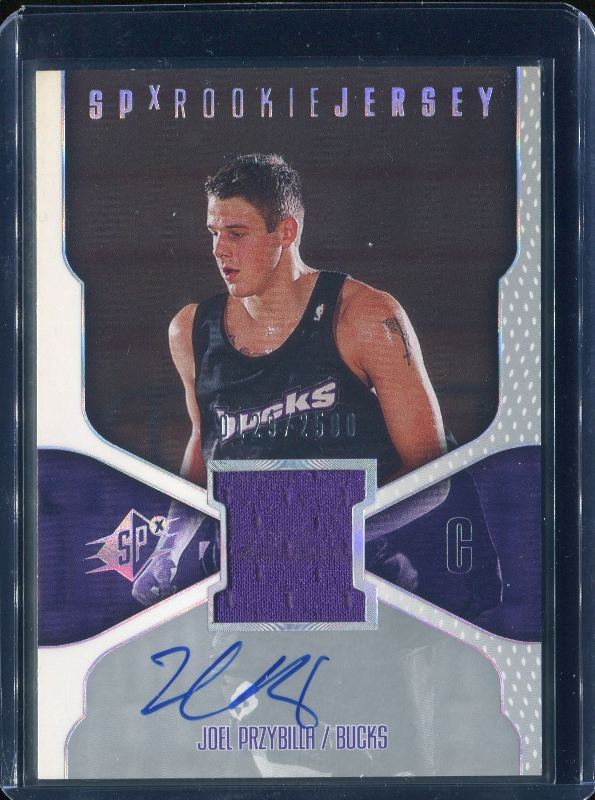 1.9 Joel Przybilla 2000 Upper Deck SPx  128  129/2500