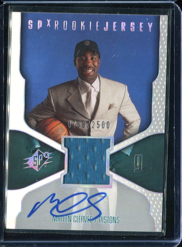 1.14 Mateen Cleaves 2000 Upper Deck SPx  118  758/2500