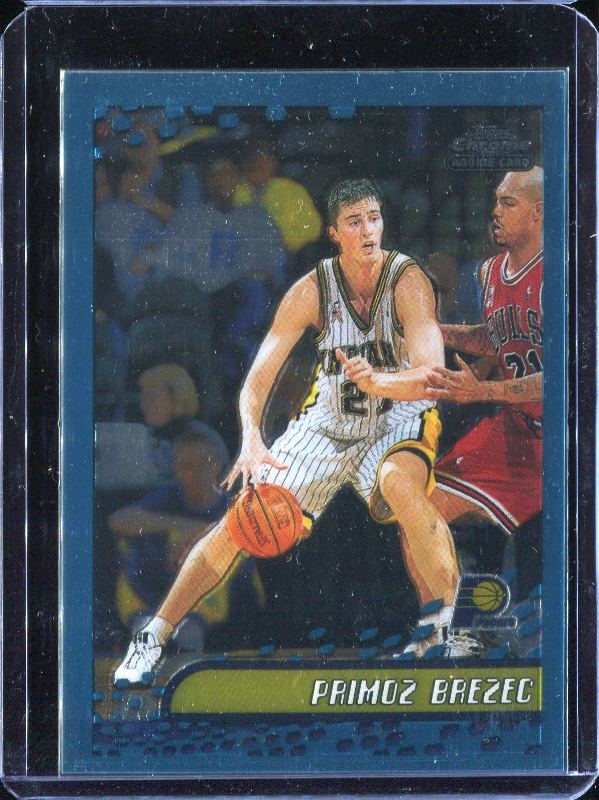 1.27 Primoz Brezec 2001 Topps Chrome  86 