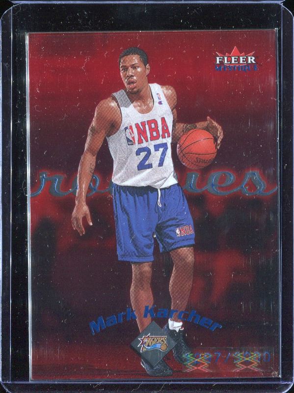2.19 Mark Karcher 2000 Fleer Mystique  124  1297/1999