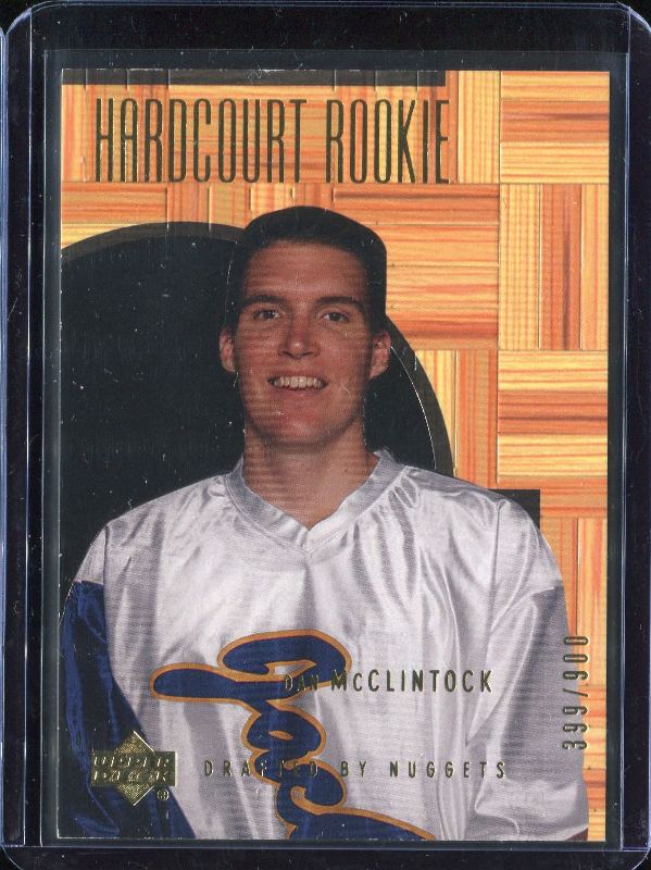 2.24 Dan McClintock 2000 Upper Deck Hardcourt  102  399/900