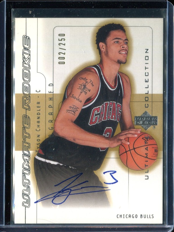 1.2 Tyson Chandler 2001 Upper Deck Ultimate Collection  89  2/250