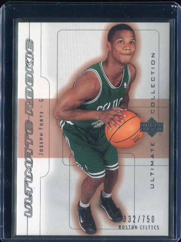 1.21 Joseph Forte 2001 Upper Deck Ultimate Collection  70  332/750