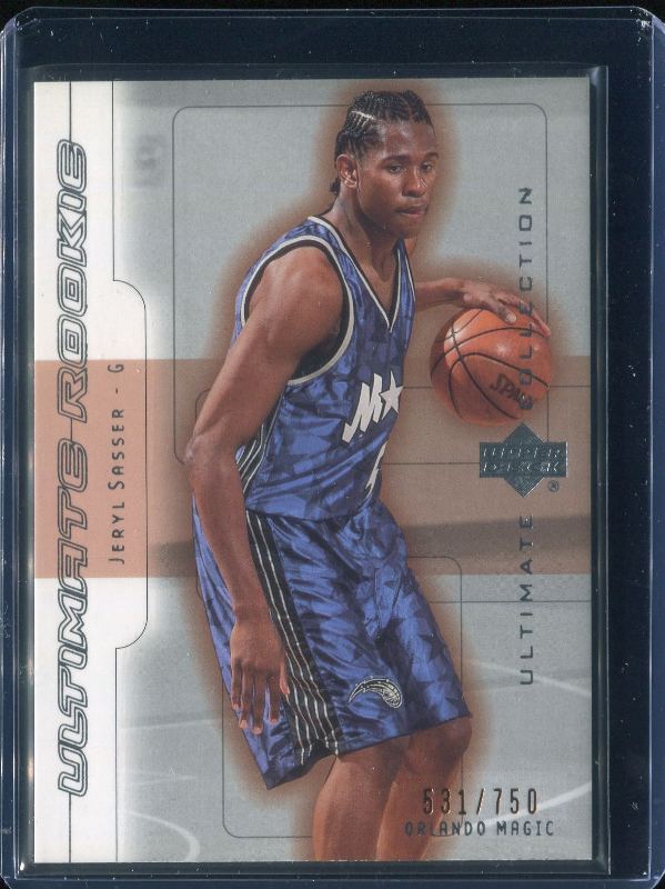 1.22 Jeryl Sasser 2001 Upper Deck Ultimate Collection  69  531/750