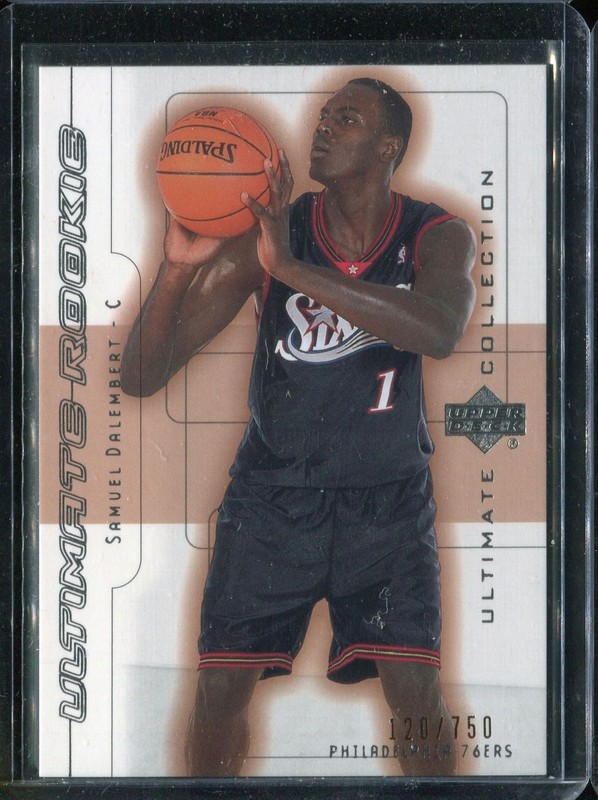 1.26 Samuel Dalembert 2001 Upper Deck Ultimate Collection  66  120/750