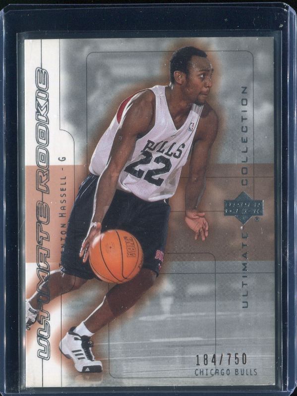 2.1 Trenton Hassell 2001 Upper Deck Ultimate Collection  63  184/750