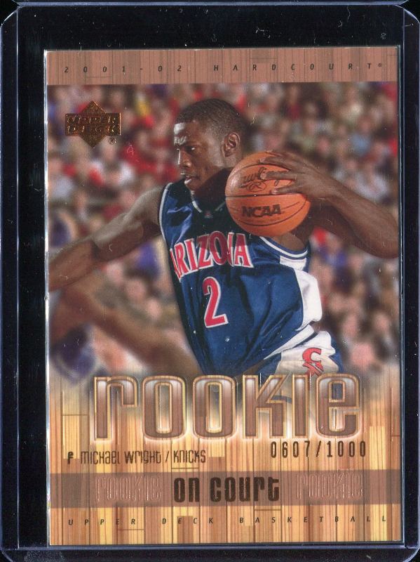 2.10 Michael Wright 2001 Upper Deck Hardcourt  93  607/1000