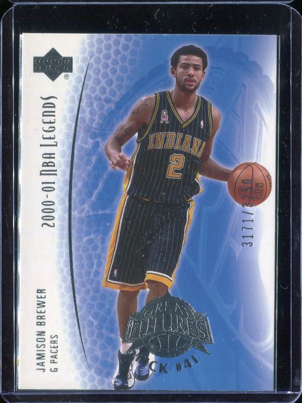 2.12 Jamison Brewer 2001 Upper Deck Legends  92  3171/3250