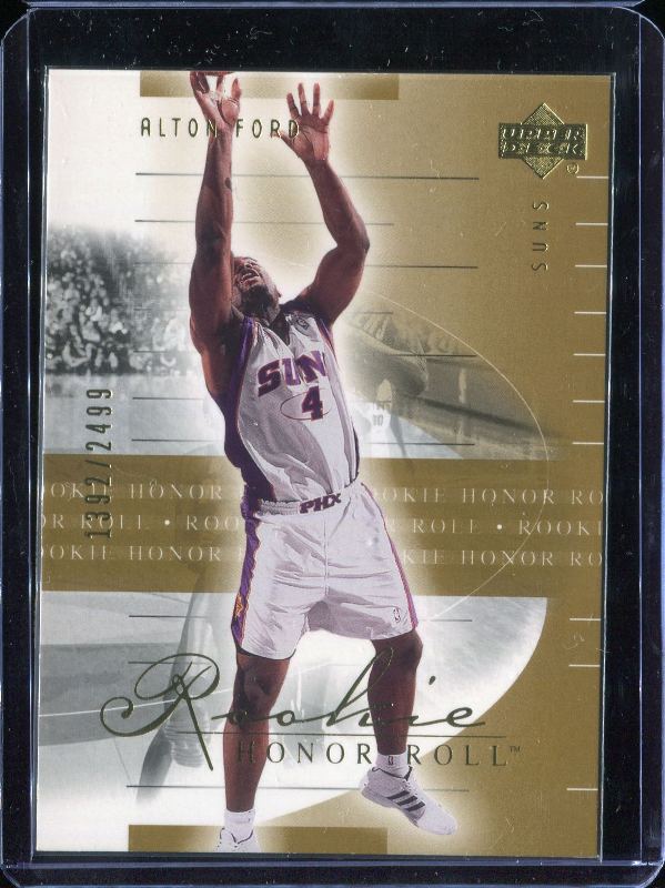 2.22 Alton Ford 2001 Upper Deck Honor Roll  108  1392/2499