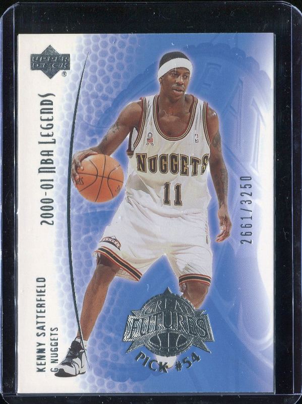 2.25 Kenny Satterfield 2001 Upper Deck Legends  94  2661/3250