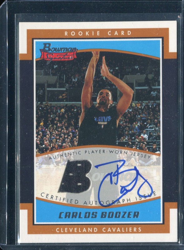 2.6 Carlos Boozer 2002 Bowman Signature Edition  SE-CBO  621/999