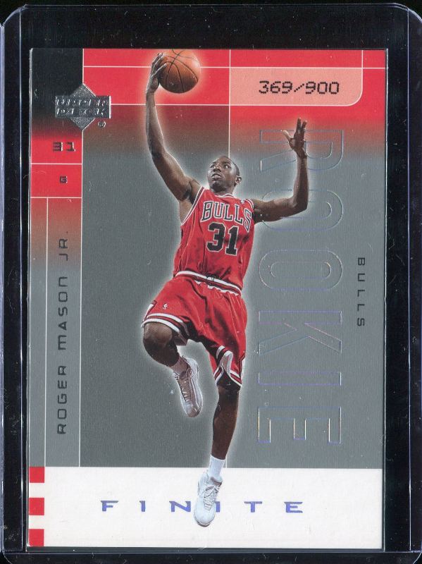2.2 Roger Mason Jr. 2002 Upper Deck SP Finite  215  369/900