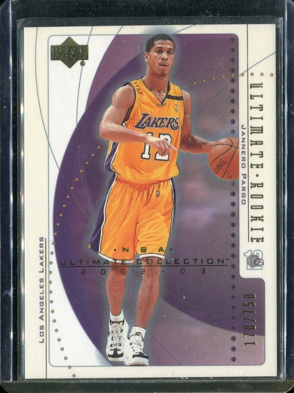 U.2 Jannero Pargo 2002 Upper Deck Ultimate Collection  119  170/250