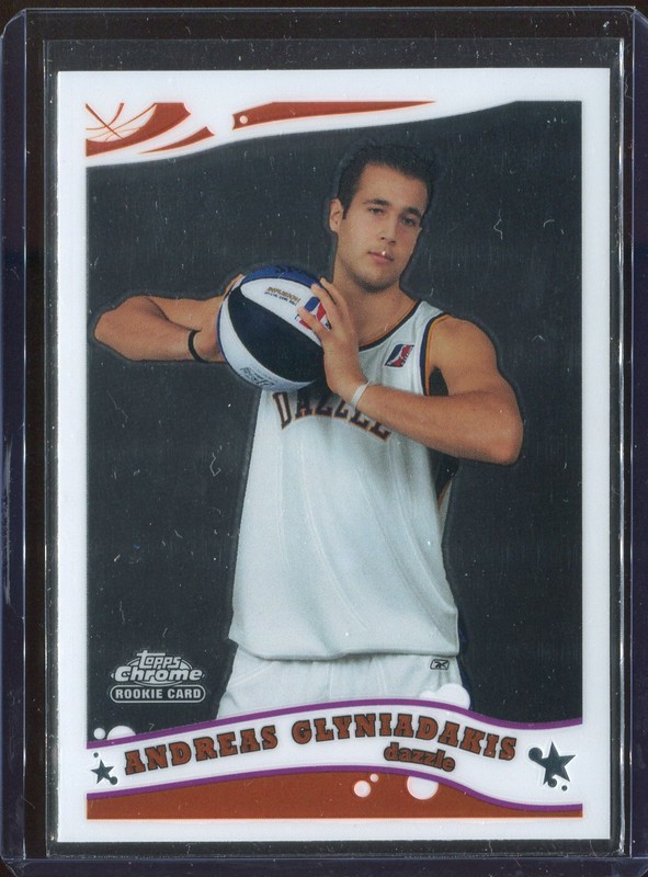 2.29 Andreas Glyniadakis 2005 Topps Chrome  237 
