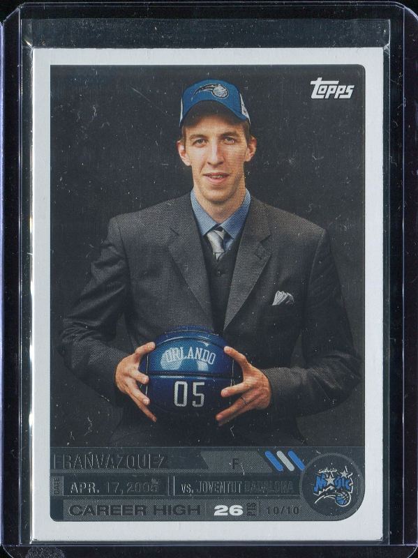 1.11 Fran Vazquez 2005 Topps Big Game  132  234/529