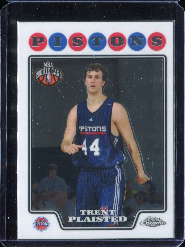 2.16 Trent Plaisted 2008 Topps Chrome  217 
