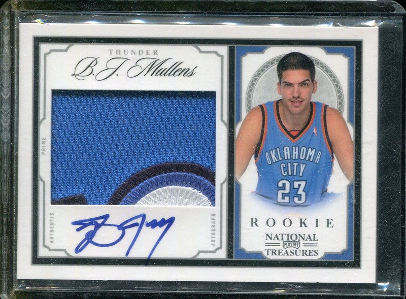 1.24 B.J. Mullens 2009 Panini National Treasures  222  58/99