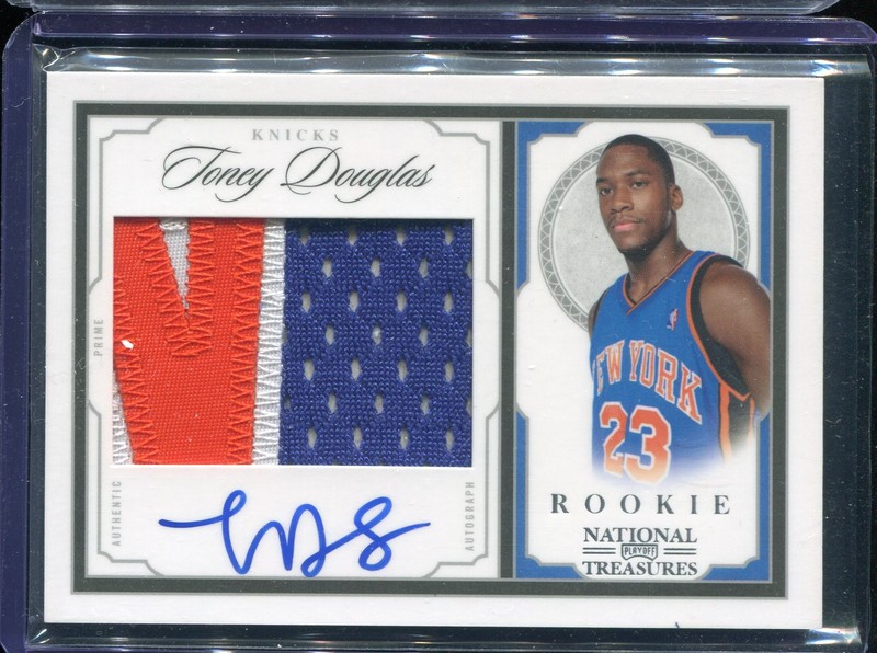 1.29 Toney Douglas 2009 Panini National Treasures  227  8/99