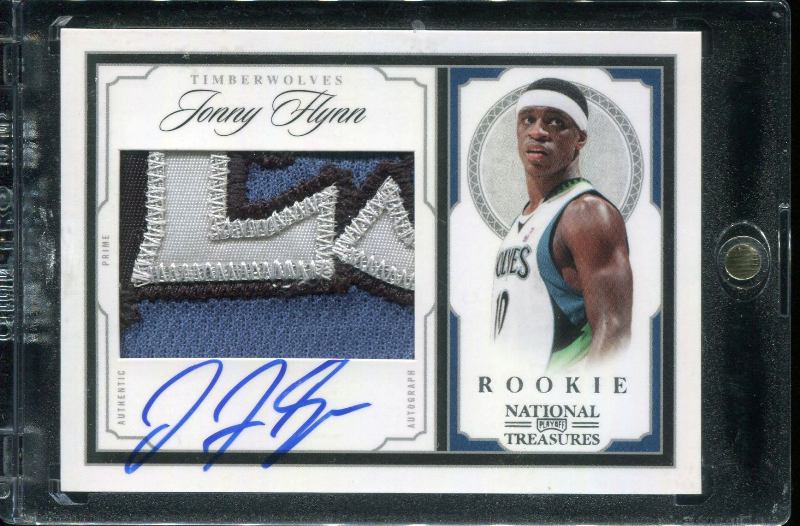 1.6 Jonny Flynn 2009 Panini National Treasures  205  87/99