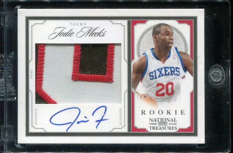 2.11 Jodie Meeks 2009 Panini National Treasures  233  60/99