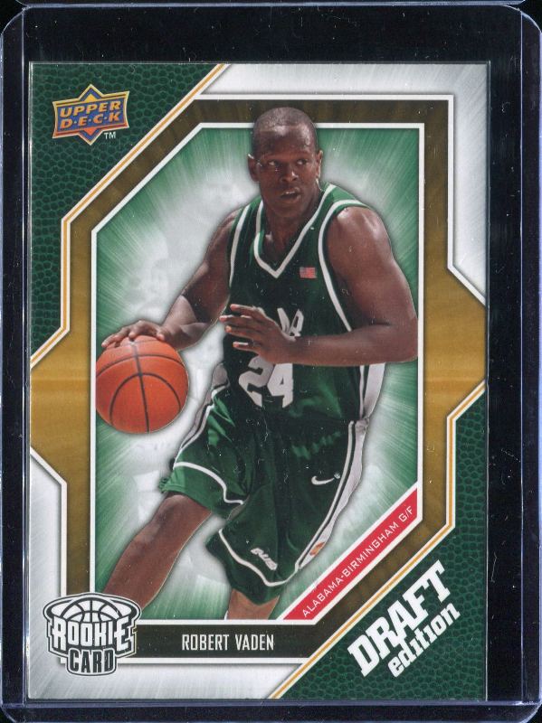 2.24 Robert Vaden 2009 Upper Deck Draft Edition  48 