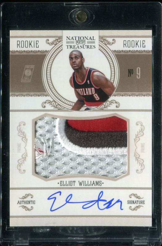 1.22 Elliot Williams 2010 Panini National Treasures  220  68/99