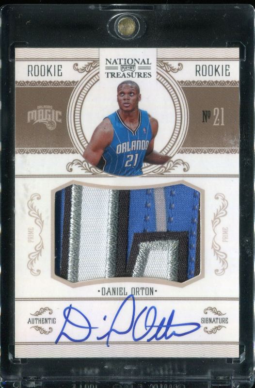 1.29 Daniel Orton 2010 Panini National Treasures  227  22/99