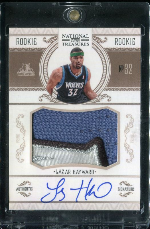 1.30 Lazar Hayward 2010 Panini National Treasures  228  41/99