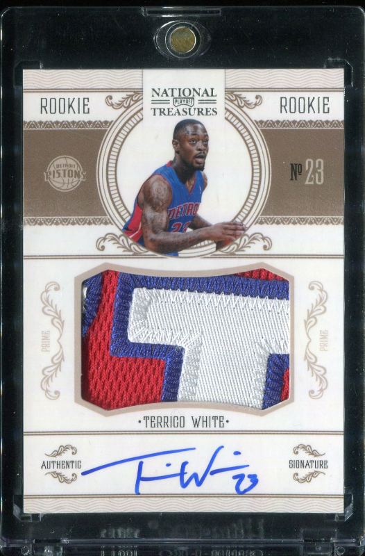 2.6 Terrico White 2010 Panini National Treasures  230  9/99