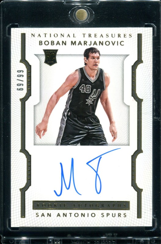 U.1 Boban Marjanović 2012 Panini National Treasures  157  69/99