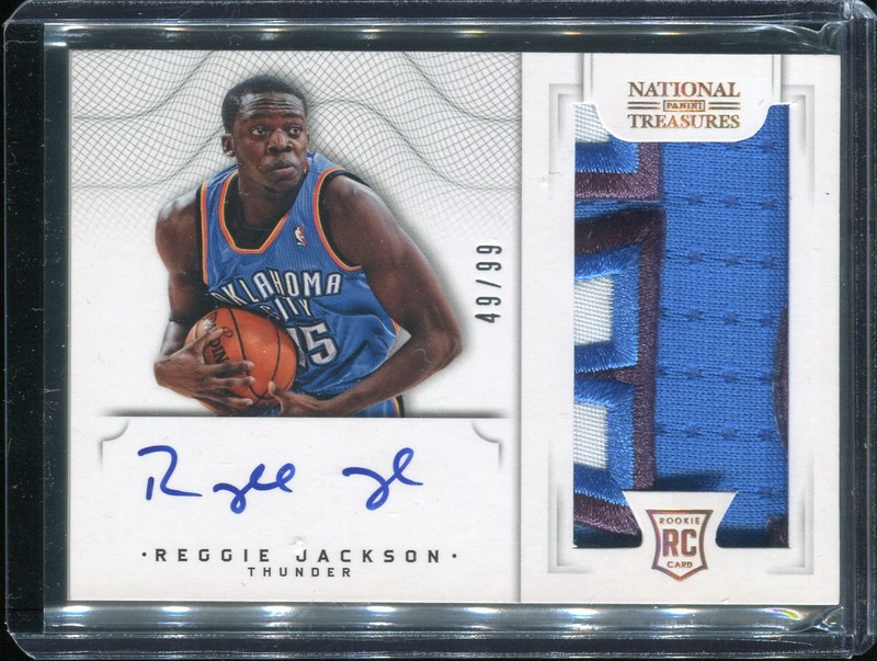 1.24 Reggie Jackson 2012 Panini National Treasures  121  49/99