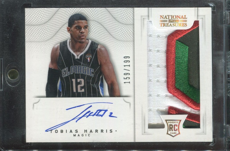 1.19 Tobias Harris 2012 Panini National Treasures  118  159/199