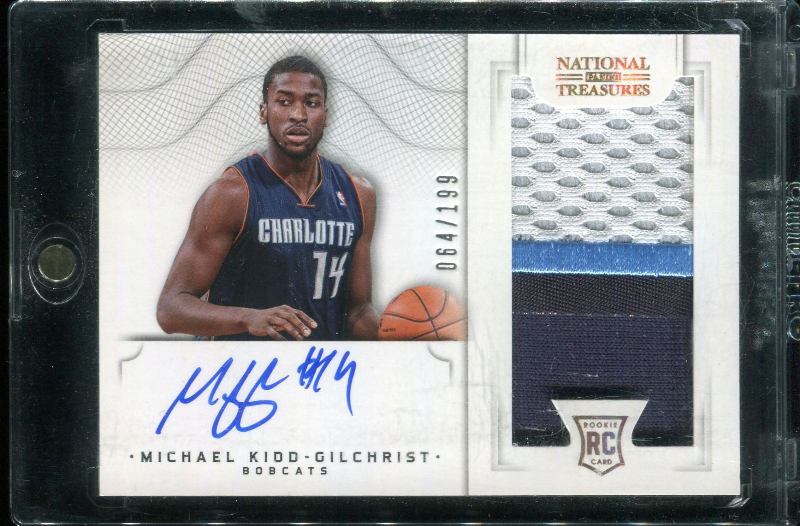 1.2 Michael Kidd-Gilchrist 2012 Panini National Treasures  152  64/199