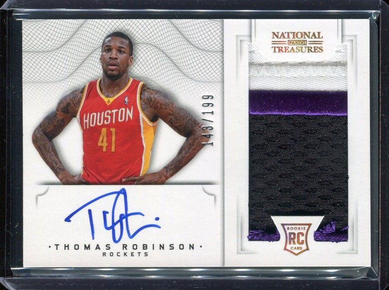 1.5 Thomas Robinson 2012 Panini National Treasures  155  143/199