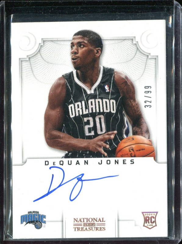 U.1 DeQuan Jones 2012 Panini National Treasures  135  32/99