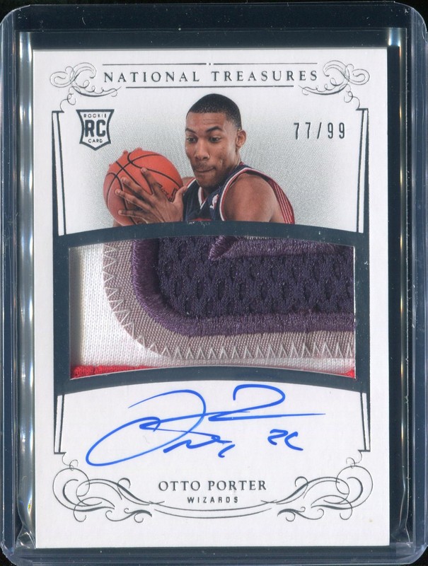 1.3 Otto Porter Jr. 2013 Panini National Treasures  126  77/99