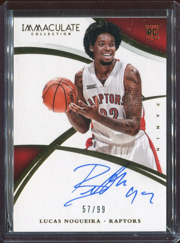 1.16 Lucas Nogueira 2014 Panini Immaculate Collection  143  57/99