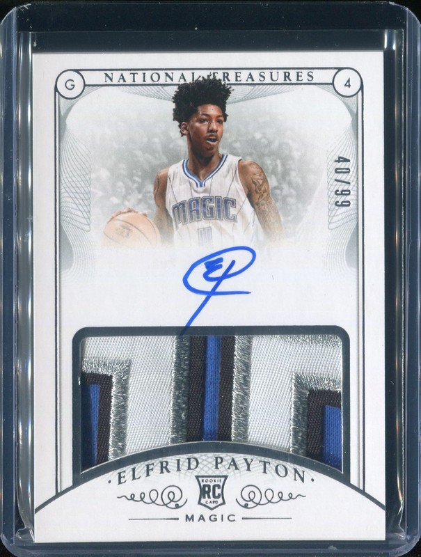 1.10 Elfrid Payton 2014 Panini National Treasures  110  40/99
