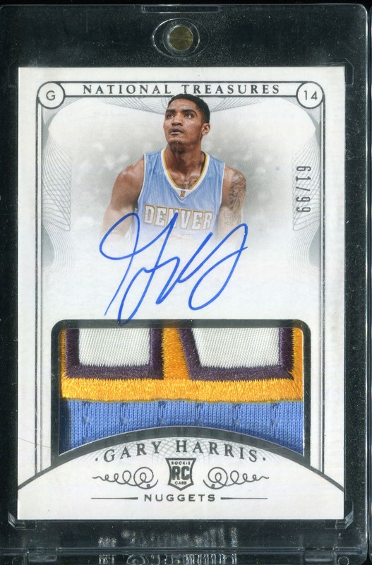 1.19 Gary Harris 2014 Panini National Treasures  117  61/99