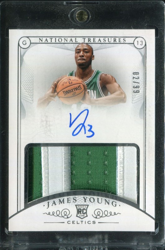 1.17 James Young 2014 Panini National Treasures  115  2/99