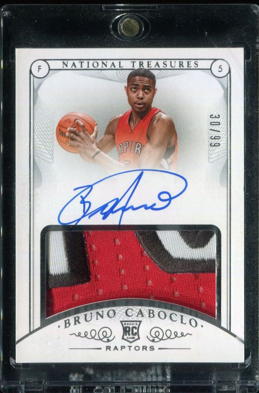 1.20 Bruno Caboclo 2014 Panini National Treasures  118  30/99