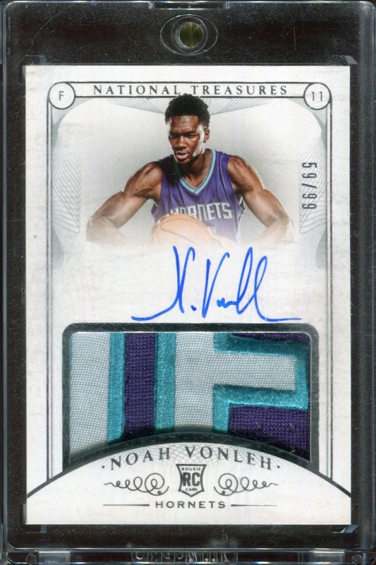 1.9 Noah Vonleh 2014 Panini National Treasures  109  59/99