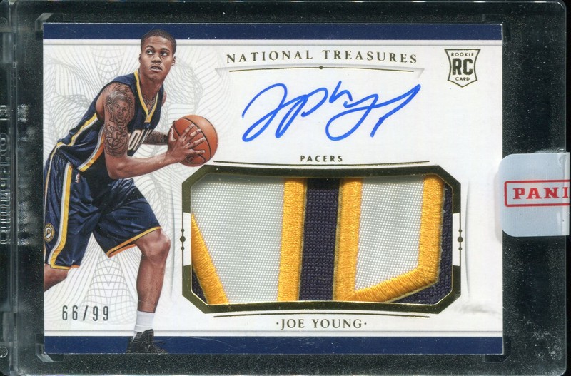 2.13 Joe Young 2015 Panini National Treasures  136  66/99