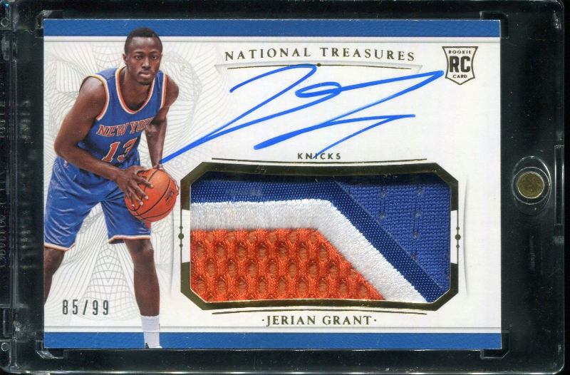 1.19 Jerian Grant 2015 Panini National Treasures  119  85/99
