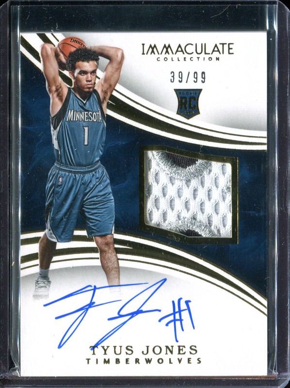 1.24 Tyus Jones 2015 Panini Immaculate Collection  108  39/99
