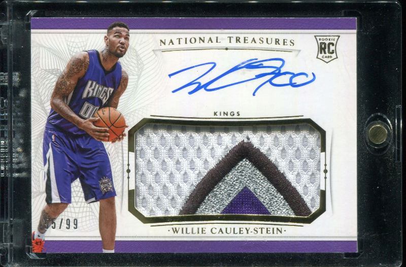 1.6 Willie Cauley-Stein 2015 Panini National Treasures  106  55/99